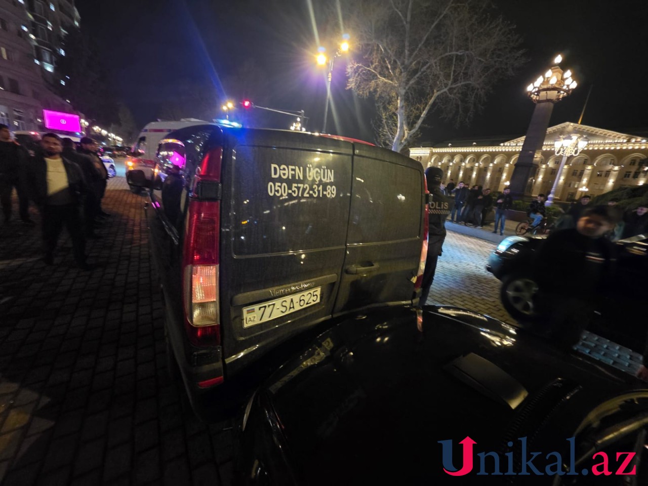 Gəncədə 3 avtomobil toqquşdu - Yaralılar var (FOTO)